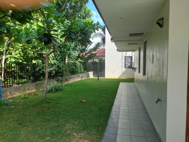 Area prepared for garden extensions