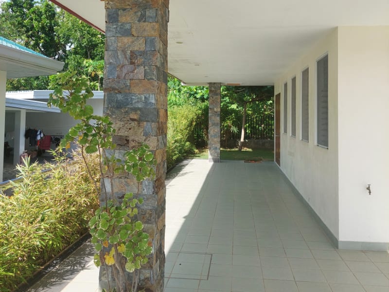 Lawn area in the garden