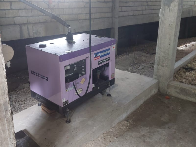 Basement room used for storage