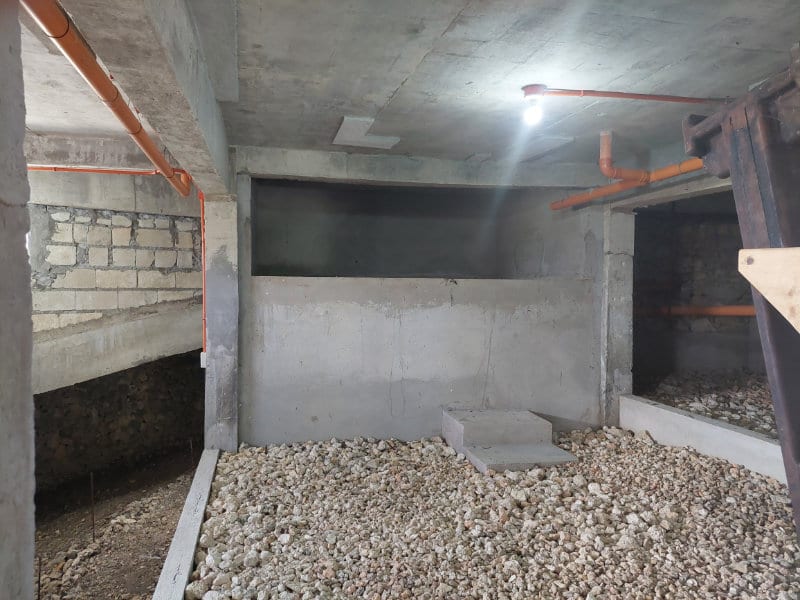 View of the 10kW diesel generator