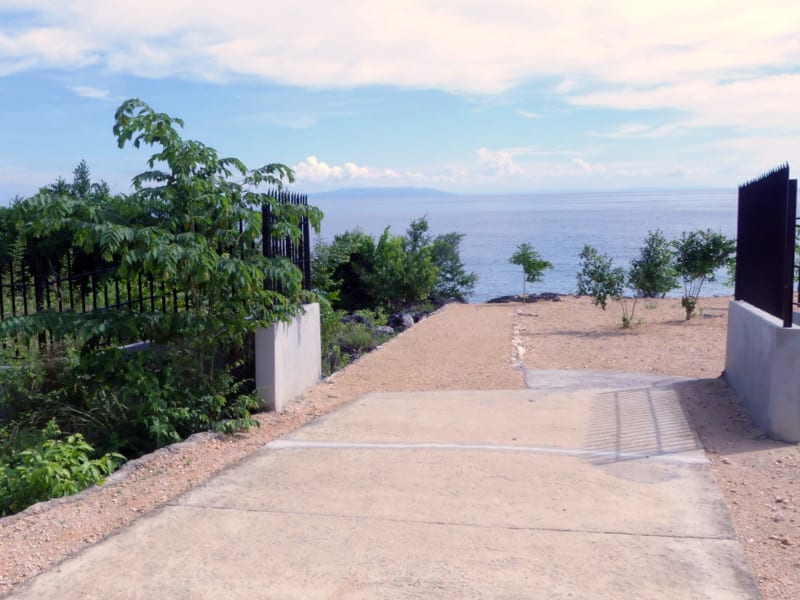 Beach section with sea access at Meili Sea Town